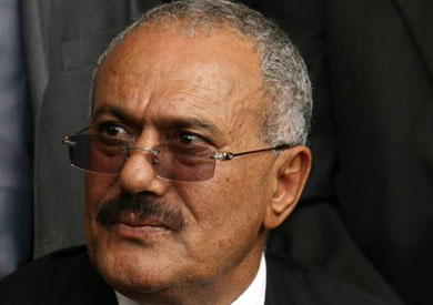 علي عبد الله صالح الرئيس اليمني السابق و حليف المتمردين الحوثيين
